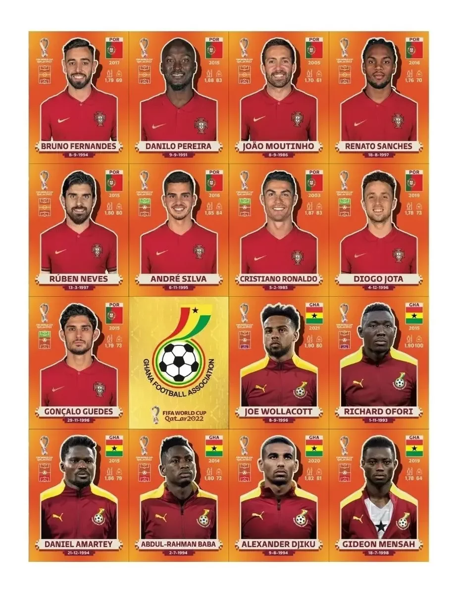 Pacote Figurinhas Copa Do Mundo Qatar 2022 PDF | Álbum Completo Imprimível + 1200+ Figurinhas Download Digital