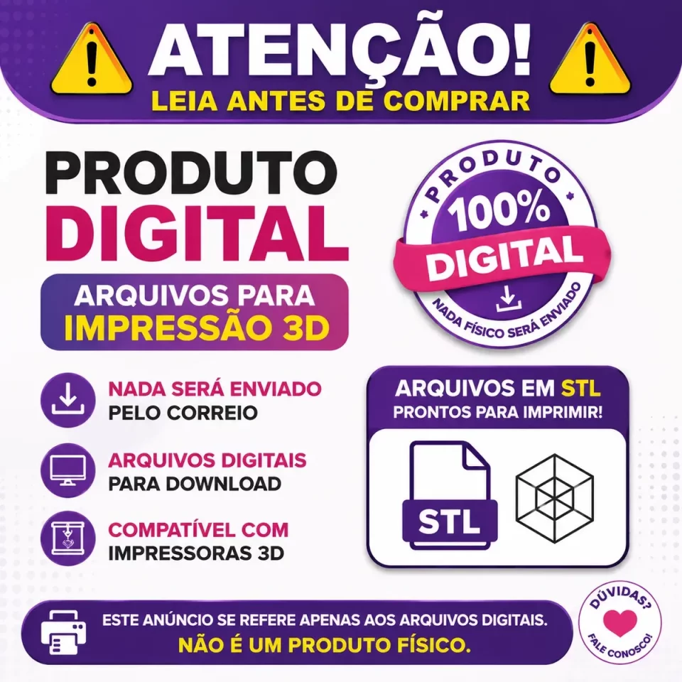 Pack Arquivos STL +50 Chaveiros Articulados para IMPRESSÃO 3D