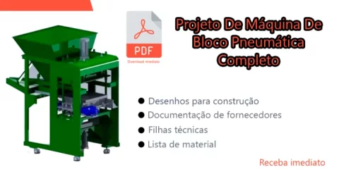 Projeto de Máquina Pneumática de Blocos em PDF