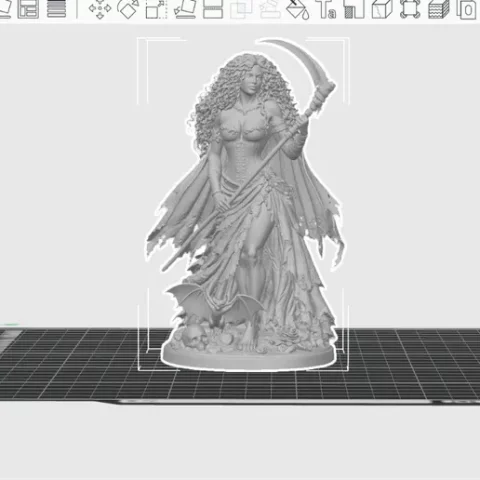 Pomba-Gira Rainha do Morcego – STL para impressão 3D