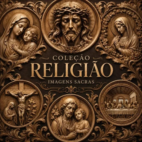 Pacote Premium com +80 Arquivos STL Religiosos Cristãos para CNC Router e Impressão 3D 7