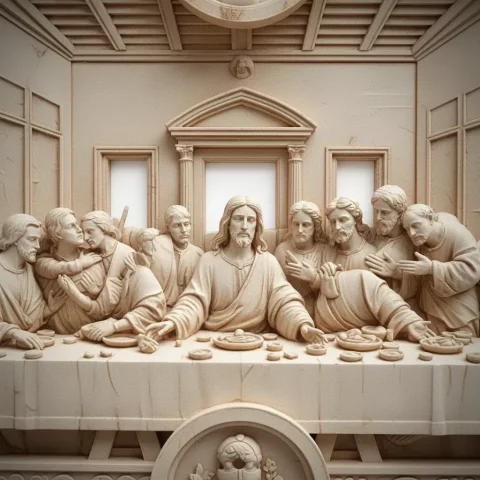 Pacote Premium com +80 Arquivos STL Religiosos Cristãos para CNC Router e Impressão 3D 3
