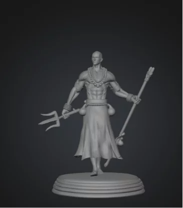 Exu Umbanda – STL para impressão 3D