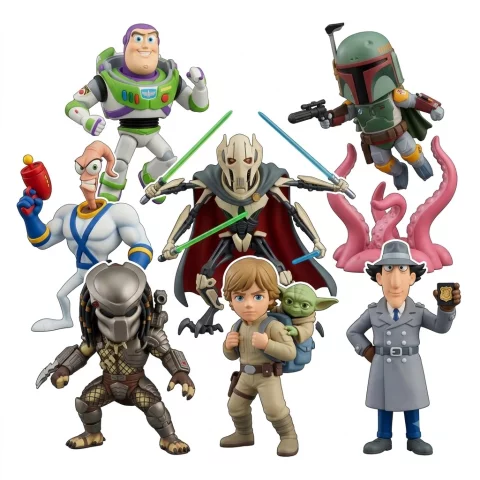 Pack +300 Chibis Stl Para Impressão 3d | Arquivos STL
