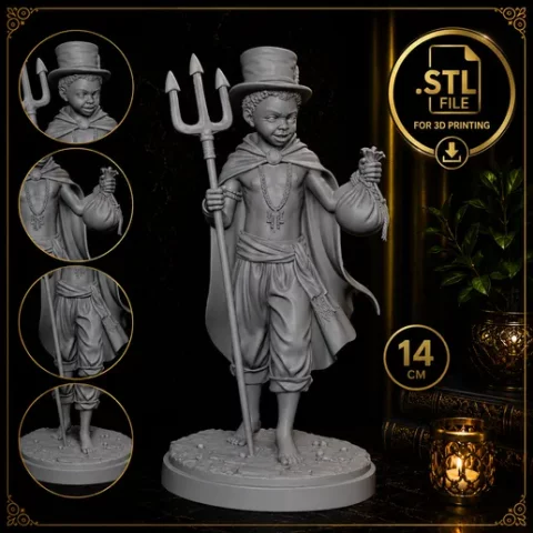 Exu Mirim – STL para impressão 3D