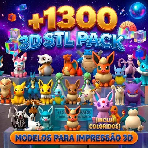 Pack Arquivos STL Copa do Mundo: Modelos 3D Premium Para Impressão
