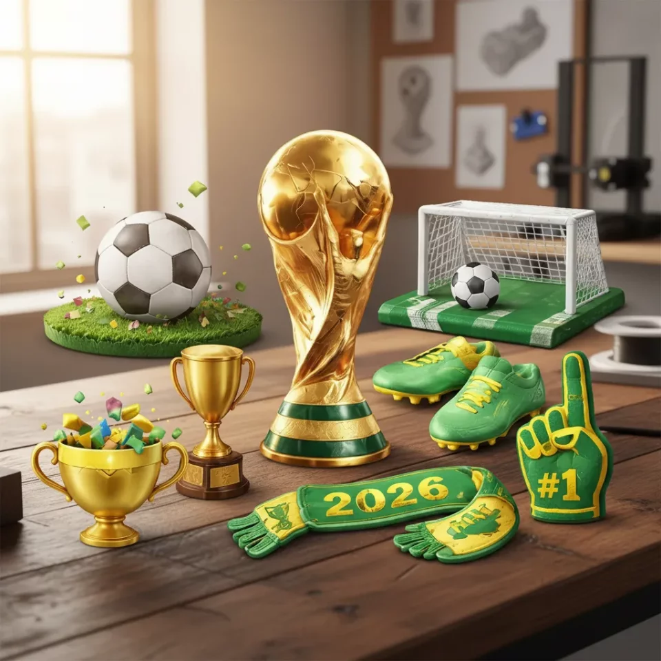 Pack Arquivos STL Copa do Mundo: Modelos 3D Premium Para Impressão