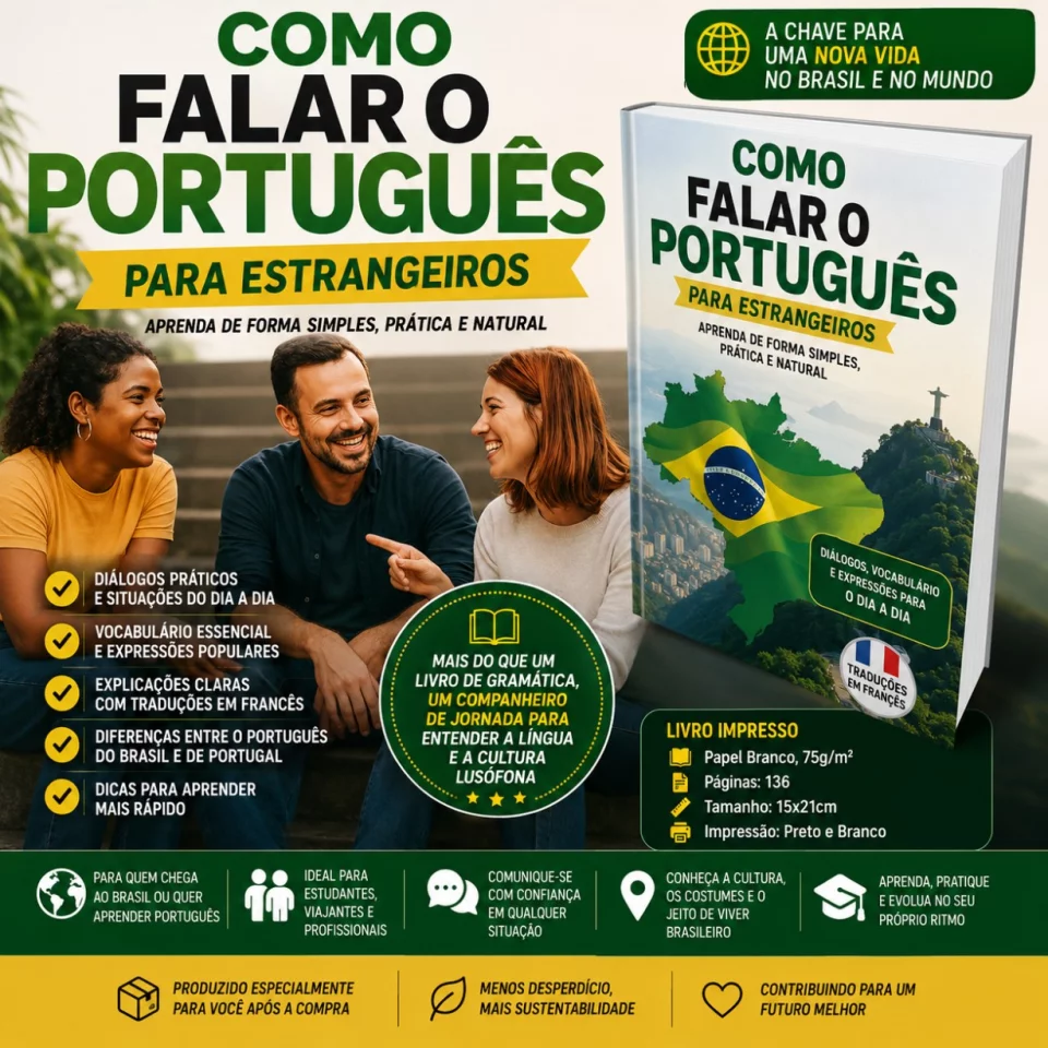 como aprender a falar o português