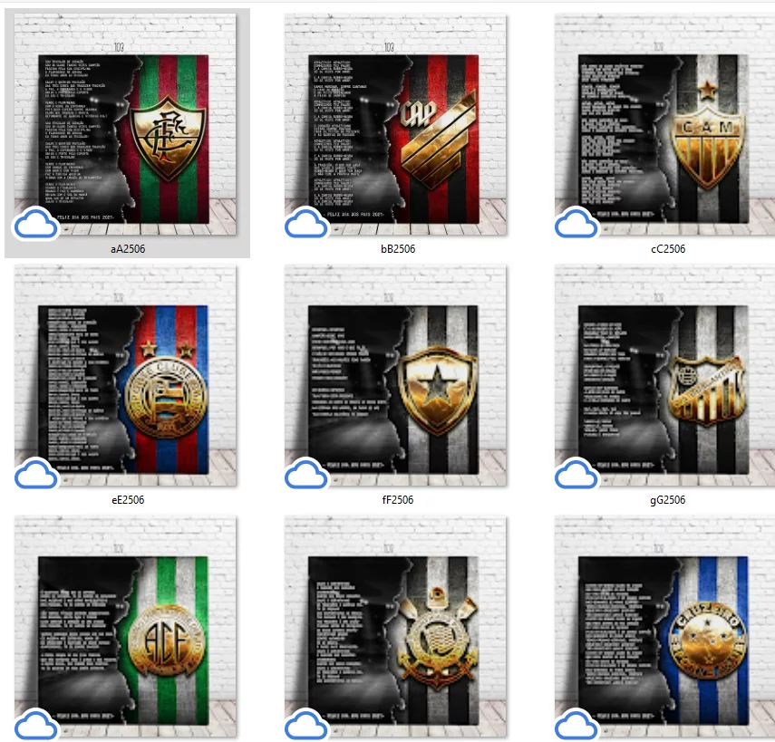 PACK DE ARTES DIA DOS PAIS -ARQUIVO DIGITAL PARA BAIXA E USAR