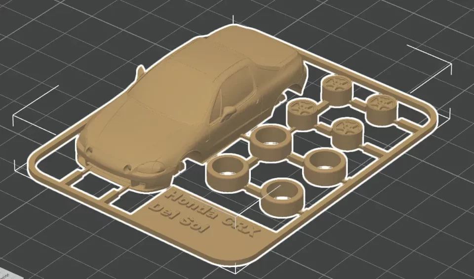 Pack +50 Arquivos STL: Kit Card Carros (Miniaturas Montáveis para Impressão 3D)