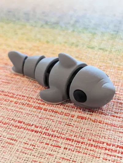 Pack +50 Chaveiros Animais Flexíveis e Articulados STL + 3MF – Impressão 3D