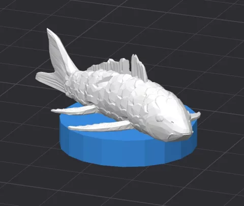 +100 Arquivos STL de Peixes para Impressão 3D | Estatuas e Articulados 8
