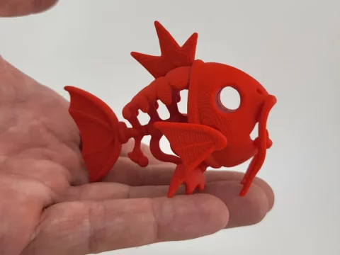 +100 Arquivos STL de Peixes para Impressão 3D | Estatuas e Articulados 6