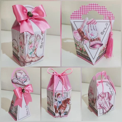Kit Personalizado Boiadeira - Cowgirl 3D Arquivo Digital