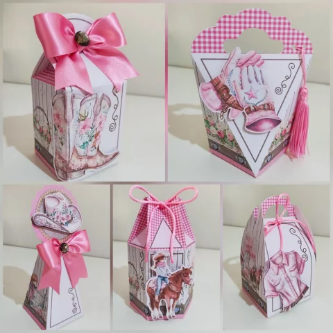 Kit Personalizado Boiadeira - Cowgirl 3D Arquivo Digital