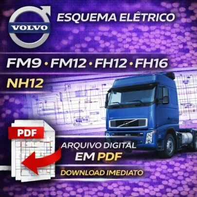 Esquema Elétrico Volvo FM9, FM12, FH12, FH16 e NH12 | PDF