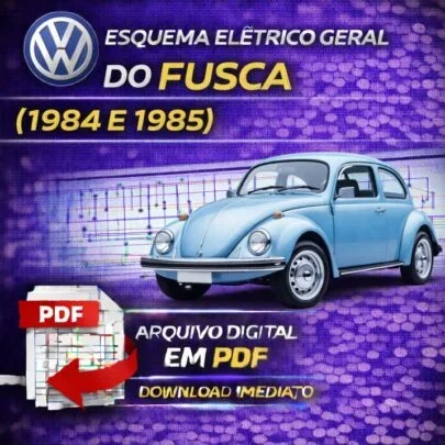Esquema Elétrico Geral do Fusca (1984 e 1985) – PDF