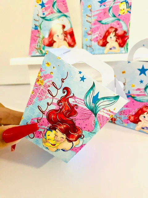 Kit Personalizado A pequena Sereia Ariel Arquivos Digitais