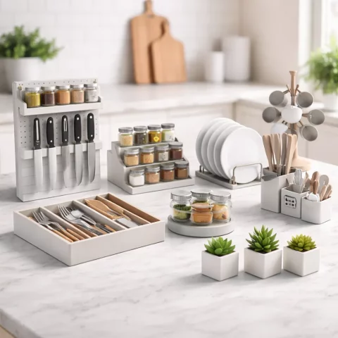 +80 Arquivos STL Organizadores e Decoração para Cozinha – Impressão 3D 2