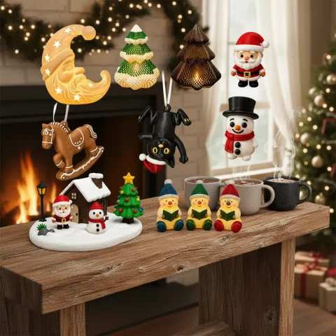Pack Decoração de Natal STL e 3MF – Centenas de Arquivos para Impressão 3D 3