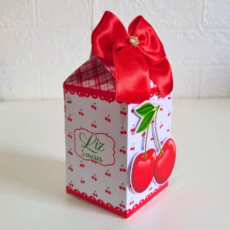 Kit Personalizado Cerejinha Xadrez 3D Arquivo Digital 2