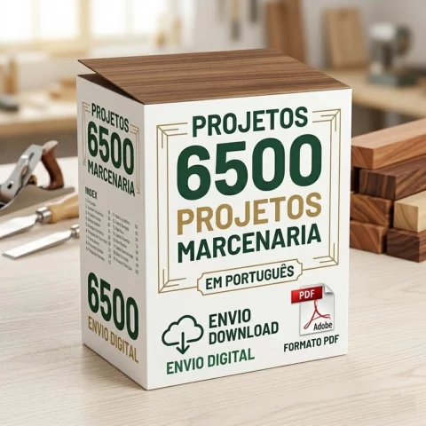 6500 Projetos de Marcenaria em Português 1