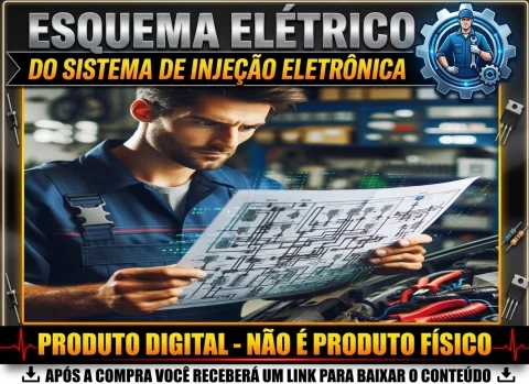 Esquema Elétrico Injeção Audi A3 1.6 Sportback de 2006 em diante - Simos 7.1 1