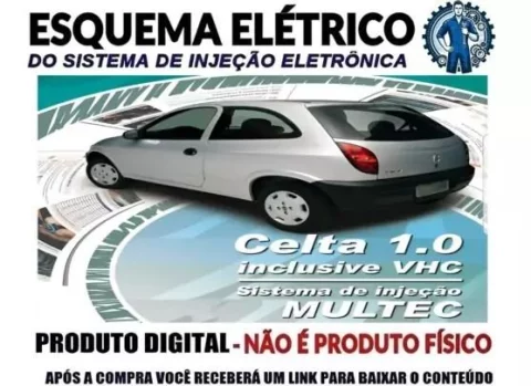Esquema Elétrico da Injeção Eletrônica Celta 1.0 VHC de 2007 em diante 1