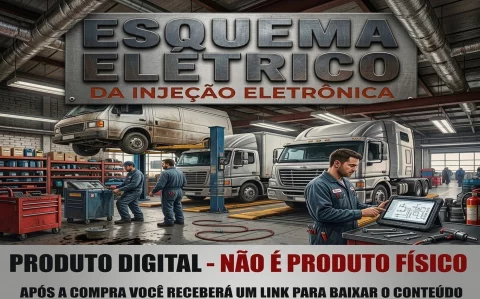 Esquema Elétrico da Injeção Eletrônica Ford Cargo 2622 de 2005 em diante 1