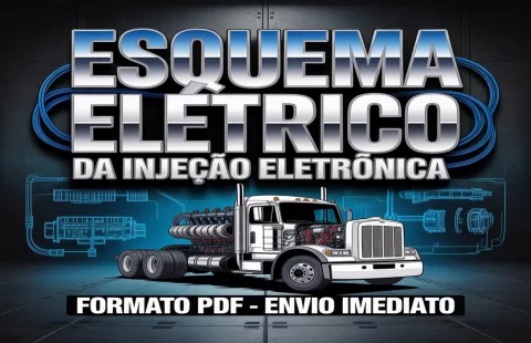 Esquema Elétrico da Injeção Eletrônica Ford Cargo 1317E de 2005 em diante 1