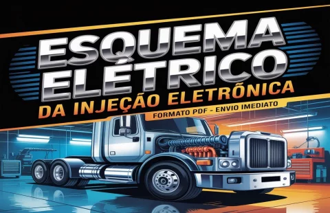 Esquema Elétrico da Injeção Eletrônica Ford Cargo 3133 – Cummins CM 2150 1