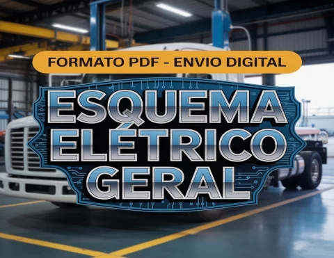 Esquema Elétrico Geral Ford Cargo 1519 de 2012 em diante – Cummins 1