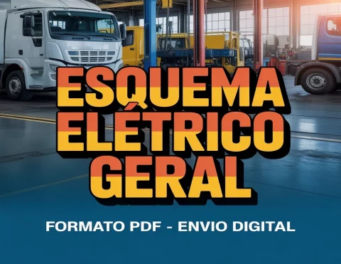 Esquema Elétrico Geral Ford Cargo 1719 de 2012 em diante – Cummins 1
