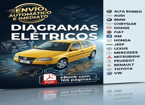 Pacote com Esquemas Elétricos Carros Antigos Importados 1