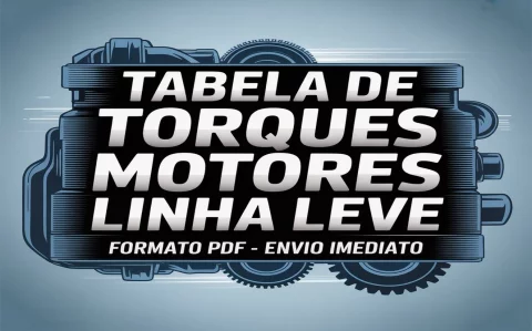 Tabela de Torques Motores Linha Leve Ford – Modelos na Descrição 1