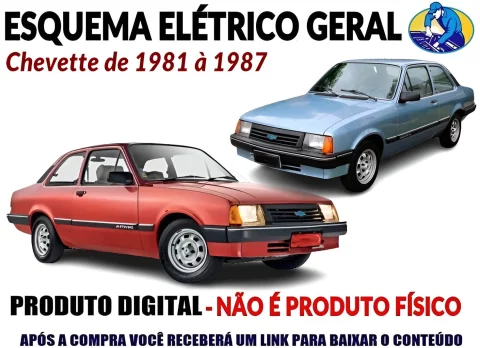 Esquema Elétrico Geral do Chevette de 1981 à 1987 1