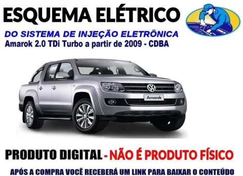 Esquema Elétrico da Injeção Amarok 2.0 TDI Turbo a partir de 2009 - CDBA 1