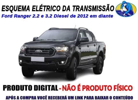Esquema Elétrico da Transmissão Automática Ford Ranger 2.2/3.2 de 2012 em diante 1