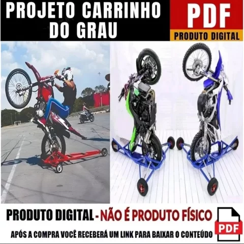 Projeto Aparelho para Empinar Moto Carrinho do Grau 1