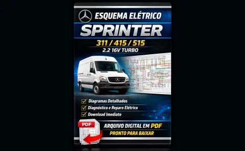 Esquema Elétrico Sprinter 311 / 415 / 515 2.2 16V Turbo – PDF | Download 1