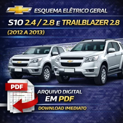 Esquema Elétrico 2.4 / 2.8 e Trailblazer 2.8 (2012 a 2013) – PDF 1