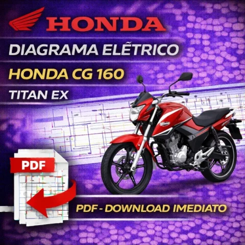 Diagrama Elétrico Honda CG 160 Titan EX – PDF Download 1