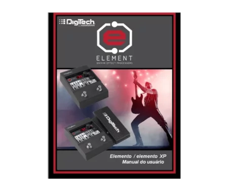 Manual Em Português Digitech Element Guitar Effect Processor 1