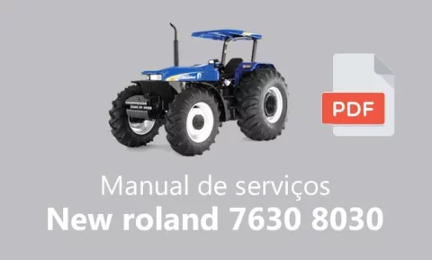 Manual de Serviço: New Holand 7630 / 8030 - PDF 1