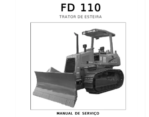 Manual de Serviço: FD 110,130 TRATOR DE ESTEIRA - PDF 1