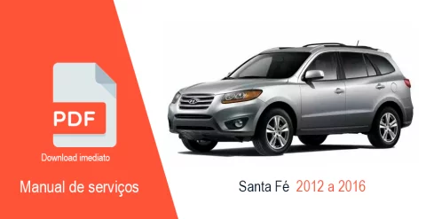 Manual de Serviços Hyundai Santa Fé  2012 a 2016 1