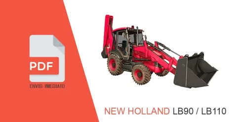 Manual de Serviço das Retroescavadeiras New Holland LB90 e LB110