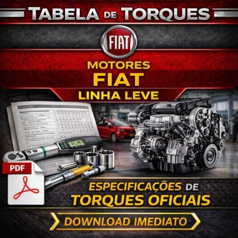Tabela de Torques Motores Fiat – Linha Leve | PDF