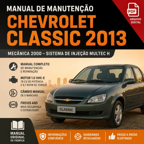Manual de serviços Classic Flex lnjeção Multec H NlOYH - PDF 1