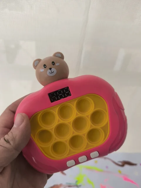 Brinquedo PUSH POP Interativo Fast Push com Urso 9